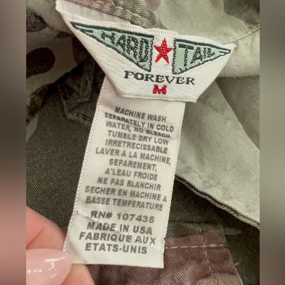 Hard Tail Camouflage Shirt-Dress. - Picture 6 of 9